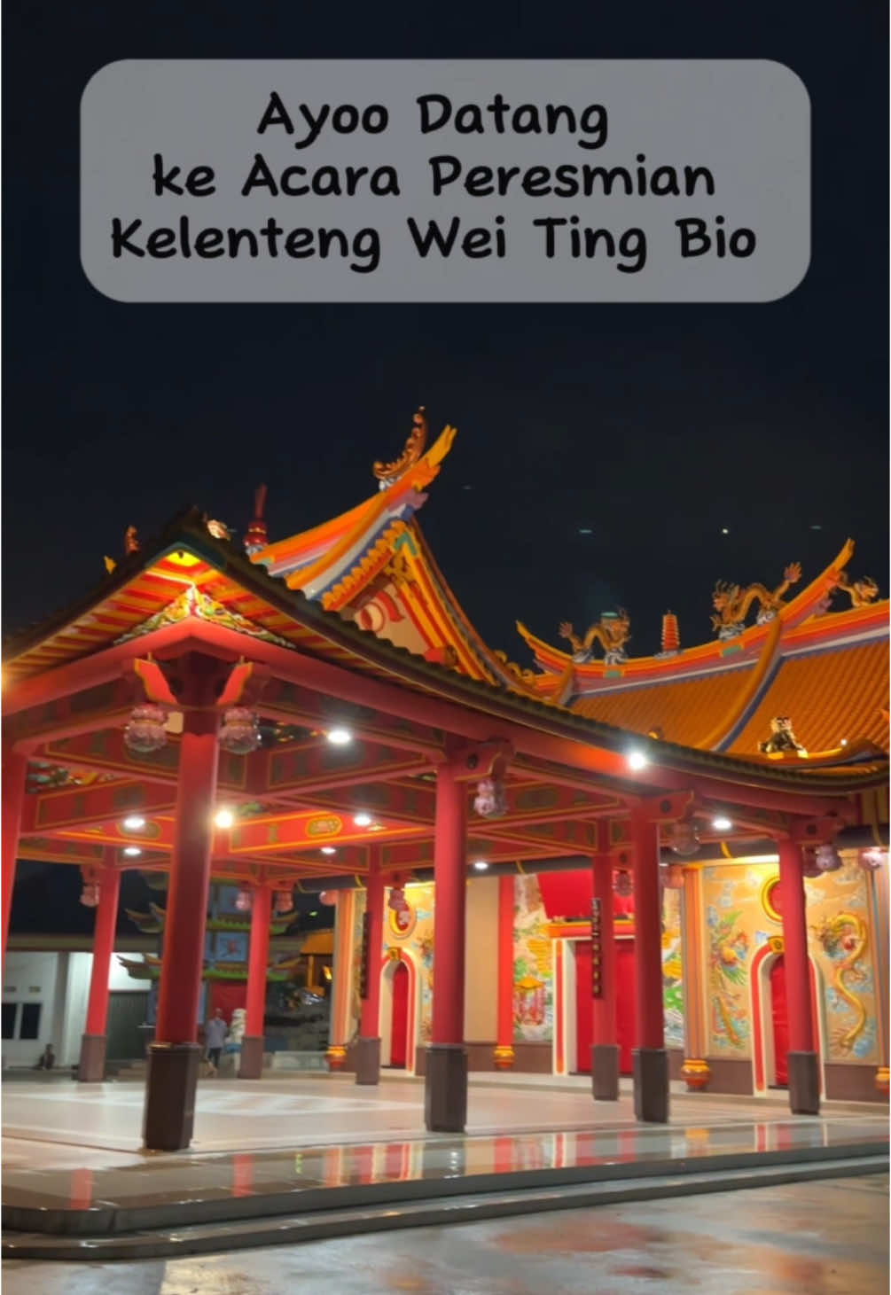 Peresmian Kelenteng Wie Ting Bio, Palembang, Jakabaring  #peresmiankelenteng #palembang #kelentengpalembang #viharakelenteng 