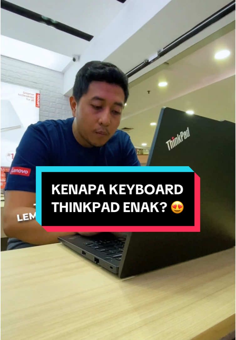 Kenapa keyboardnya Lenovo ThinkPad itu enakk banget sih 😍✨ Ada yang punya Lenovo ThinkPad disini? Yuk absen dikolom komentar 😁☝🏼 #lenovo #thinkpad #thinkpadx1 #keyboard #keyboardasmr #laptop #laptopmurah #lenovothinkpad 