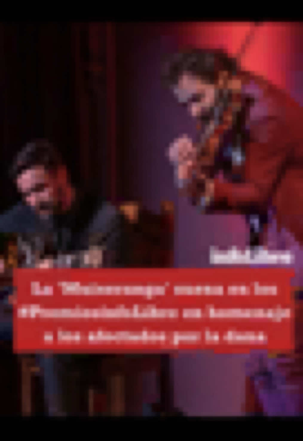 Este es uno de los momentos más emotivos de la gala de los #PremiosinfoLibre cuando Raúl Márquez al violín y Javier Sánchez a la guitarra, interpretaron la ‘Muixeranga’, una canción tradicional de la Comunitat Valenciana, en homenaje a los afectados por la dana. “Pensamos en guardar un minuto de silencio, pero preferimos uno de música”, decía Basteiro segundos antes de que empezaron a sonar los acordes del tema Puedes volver a ver la gala completa en YouTube, X y nuestra web #PremiosinfoLibre 