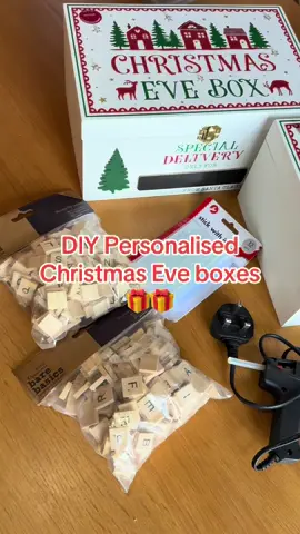 DIY personalised christmas eve boxes 🎁 i love them 😍 #DIY #diyproject #personalized #personalisedgifts #personalised #mumlife #mumlifeontiktok #mumbelike #mumsoftiktokuk #kidsbelike #letsgrowtogether #letsgrow #amionurfyp #amionyourforyoupage #viral #fyp #stockingfiller #stocking #stockingstuffers #stockingfillers #stockingstufferideas #christmas #christmashaul #xmas #christmastree #christmas2024 #christmastiktok #christmascountdown #christmastoy #toy #toys #toyideas #gift #giftideas #giftidea #giftwrapping #giftsforkids #giftsfortoddlers #present #presents #presentideas #presentsforkids #toddler #toddlersoftiktok #toddermom #toddlergiftideas #toddlerpresents #toddlersbelike #baby #babytiktok #babygifts #babypresent #mumlife #mum #mumsoftiktok #babyboy #newborn #4years #fourthtrimester 