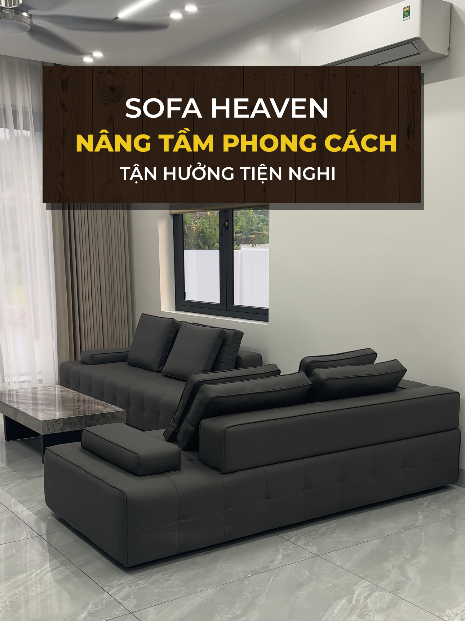 Đỉnh Cao Của Sự Thoải Mái Và Tiện Nghi Với Mẫu Ghế Sofa Góc HEAVEN Bọc Da Rio Kết Hợp Cùng Bàn Trà PIETRA #kalix #kalixfurniture #noithatkalix #sofa #sofaphongkhach #ghesofada #xuhuongtiktok #xuhuong2024