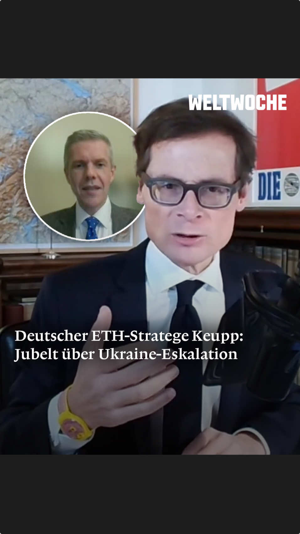 👉 Deutscher ETH-Stratege Keupp: Jubel über Ukraine-Eskalation. Jetzt anschauen auf weltwoche.de! #weltwoche #rogerkoeppel #Ukraine #Russland #ETH #Keupp #Schweiz 