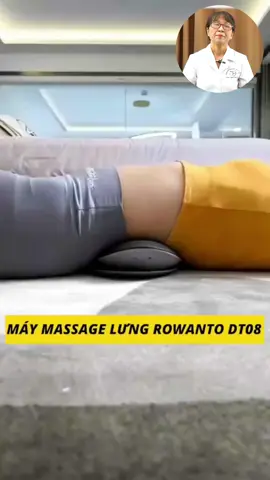 Máy massage trị liệu lưng Rowanto - Giải pháp cho các bác gặp tình trạng dau lưng, dau cột sống, thoát vị dĩa đệm - Hàng chính hãng Rowanto - Bảo hành 12 tháng