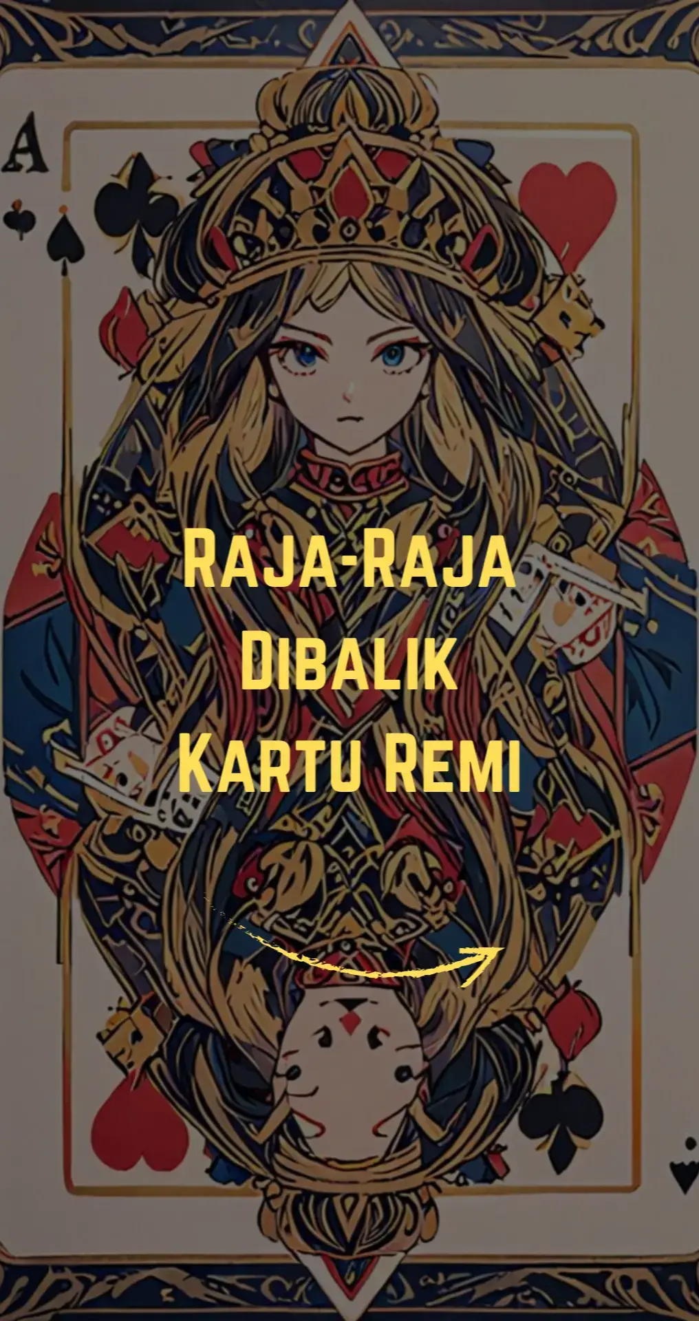 kira-kira knp king wajik kepalanya menyamping sendiri? #remi #playingcards #mystery #king #fyp #fypシ 