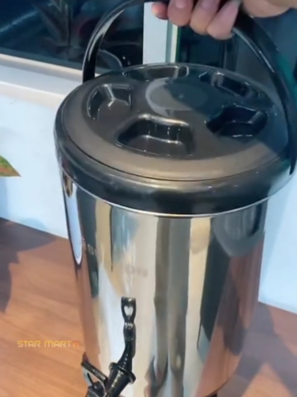 termos air stainless steel, drink jar air minum panas dingin merk TB Essential #termos #dispenserair #Drink Jar Stainless 6l #tempatairminum #produkviral #tiktokberanda 