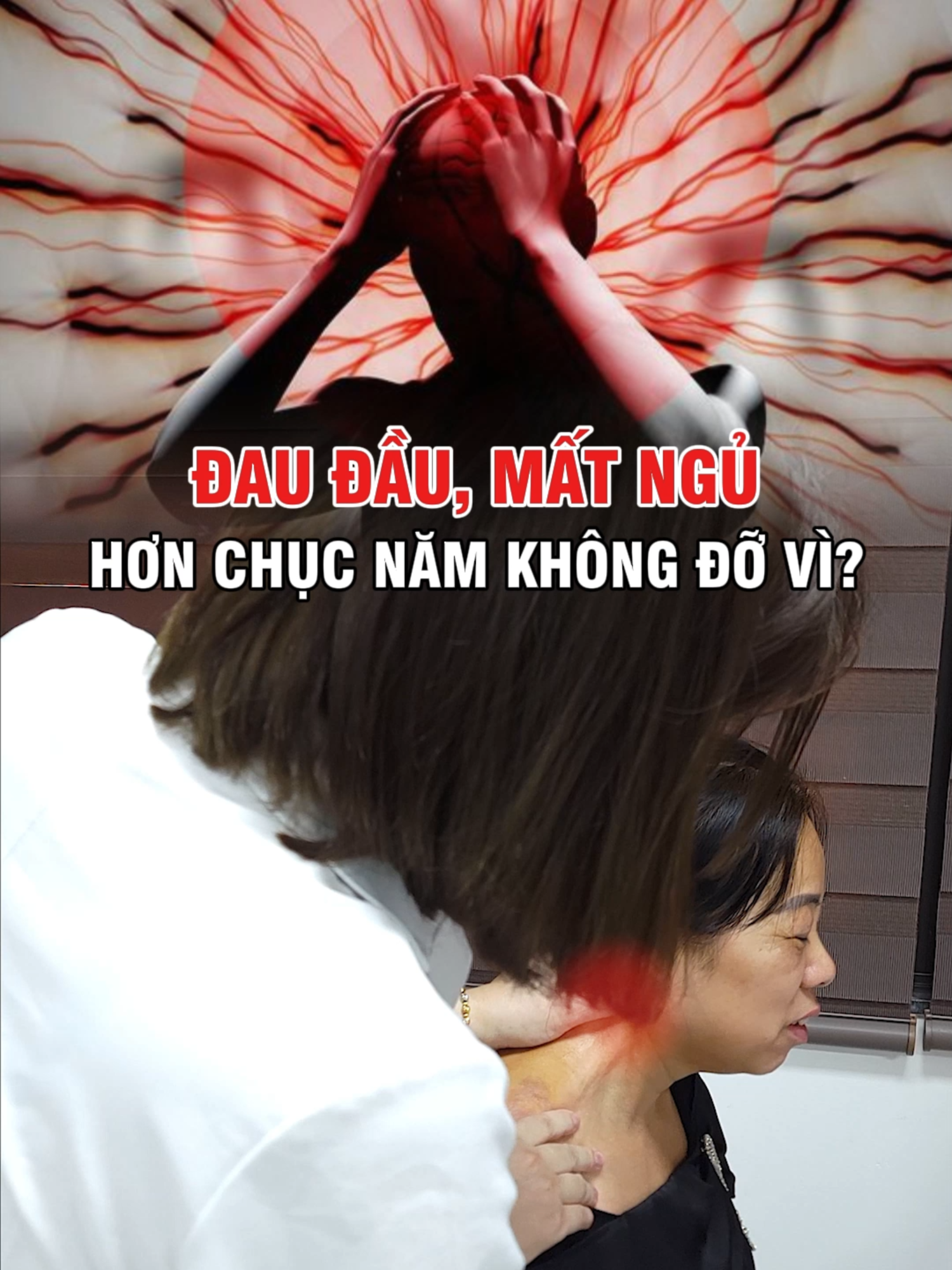 Đau đầu, mất ngủ hơn chục năm, đi chữa nhiều nơi không khỏi vì? #chamsocsuckhoe #viencoxuongkhopsigma #vatlytrilieu #thesigma #sigmacare #daudaumatngu #xhtiktok #daumoivaigay