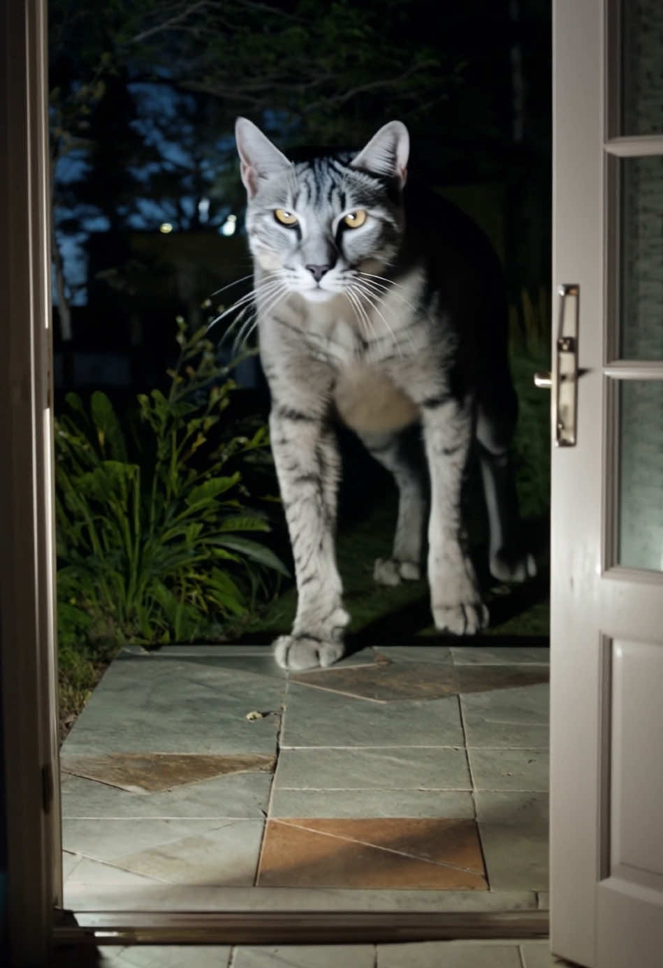 Our gentle giant #weirdcore #weirdpets #weirdcat #creepytok #catsoftiktok #cryptidtiktok 