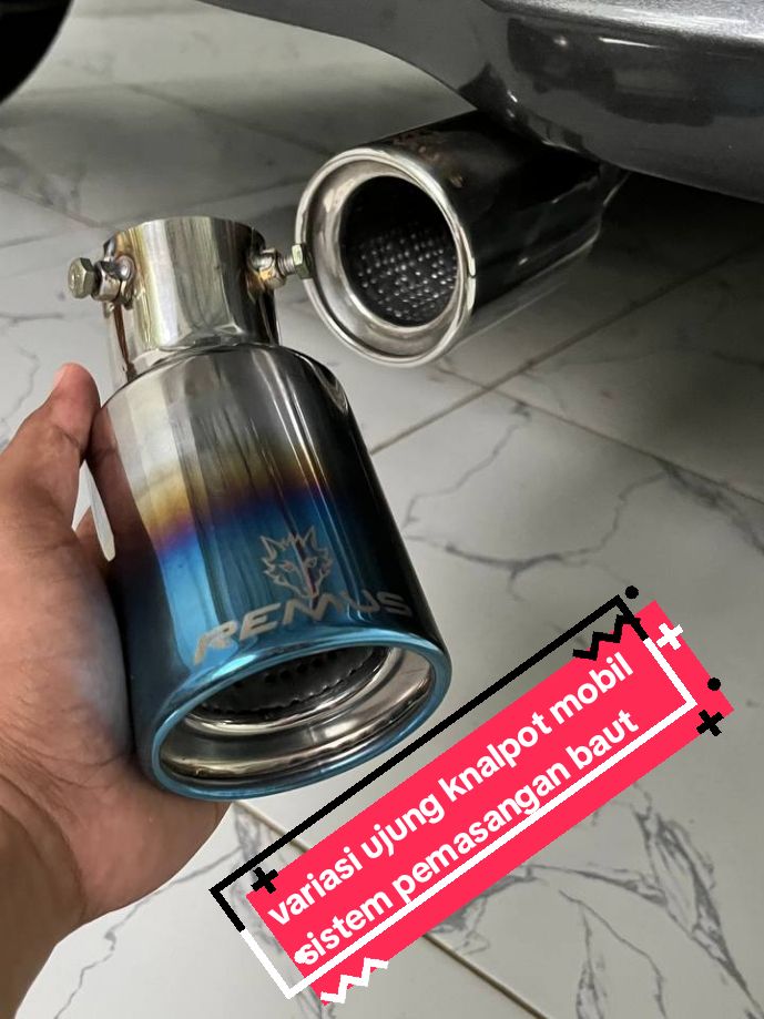 variasi ujung knalpot mobil sistem baut untuk cover ujung knalpot mobilmu biar makin cakep #knalpotmobilvariasi #knalpotxpander #knalpotayla #kenalpot #tailpipe #knalpotagya #knalpothondabrio #knalpotavanza 