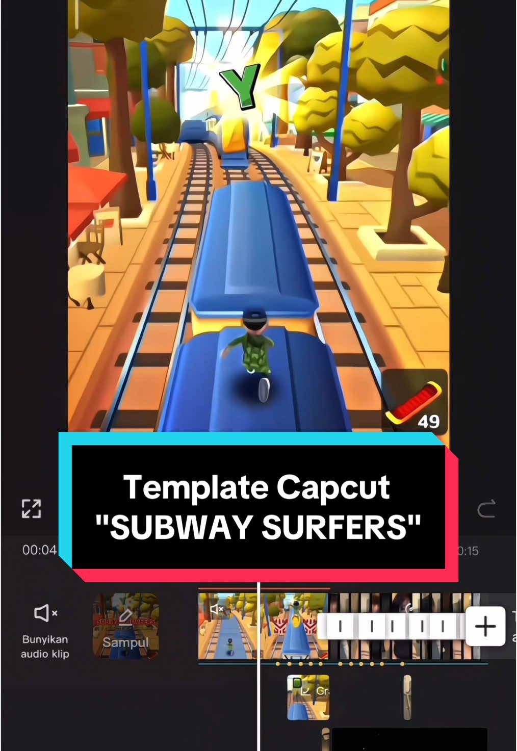 Subway surfers 🔥 #CapCut #subwaysurfers #trendingvideo #template #ketikajazan #fyp 