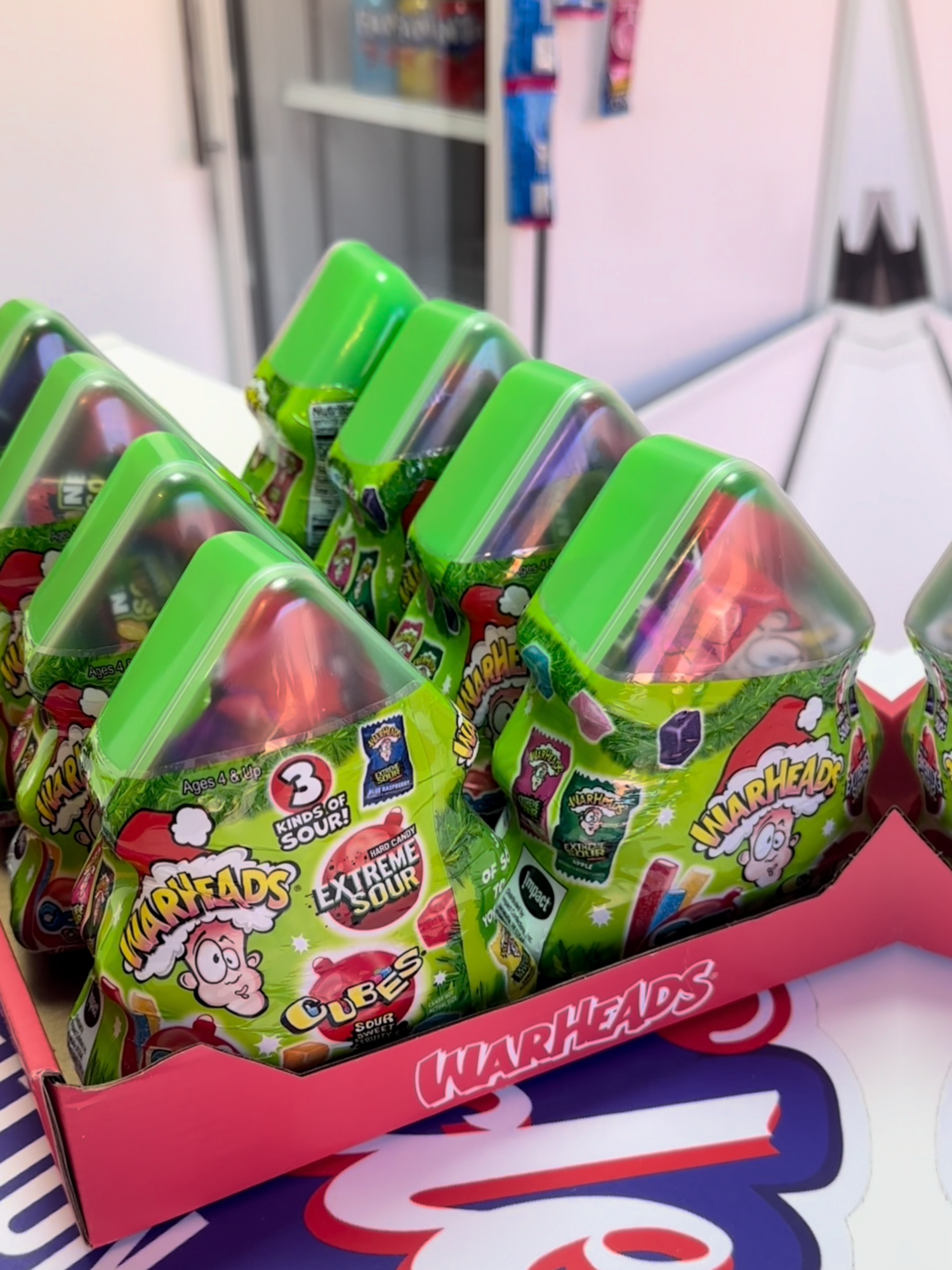 🎄 Get festive with a burst of sour! Warheads Sour Filled Christmas Tree brings tangy fun to your holiday season. Perfect for stocking fillers or a sweet treat just for you! 🍬✨ #Warheads #SourCandy #ChristmasSweets #StockingFillers #HolidayTreats #SourLovers #CandyAddict #ChristmasCandy #FestiveFun #SweetAndSour #SourChallenge #HolidayGifts #CandyTime #FYP #TikTokMadeMeBuyIt #BlackFriday