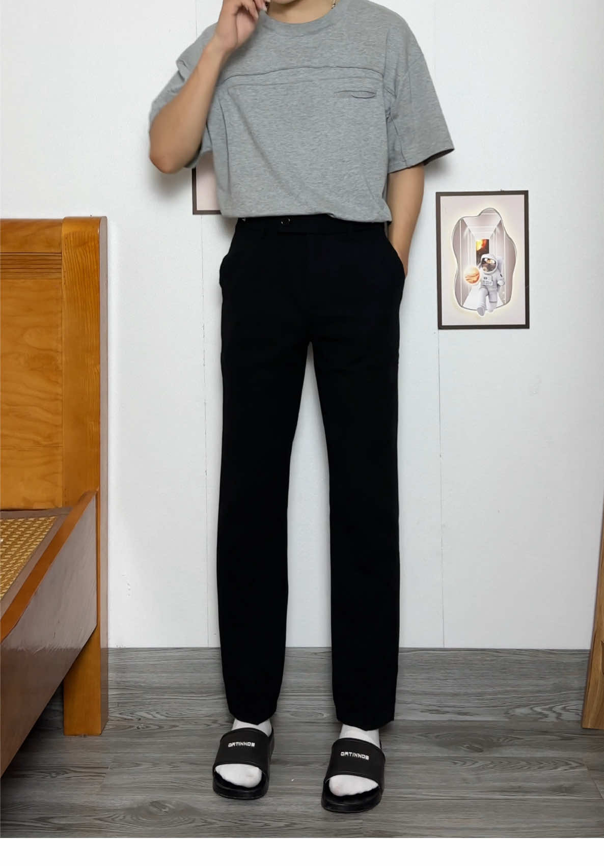 Quần cạp rút phong cách bộ đội form mới ống vừa vặn hơn nha 😍 #xuhuong #trending #unisex #reviewlamdep #tiktokshop #outfit #luongloveyou 