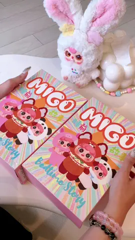 Có ai mê Migo Bedtime Story giống tui hemmm 🫦🫦 #blindbox #migo #bedtimestory #unboxing #babythree #fyp 