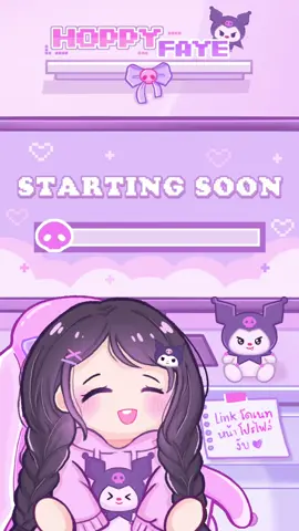 Overlay Stream TikTok 💜💜 #fyp #commission #twitch #tiktok #overlay #stream 
