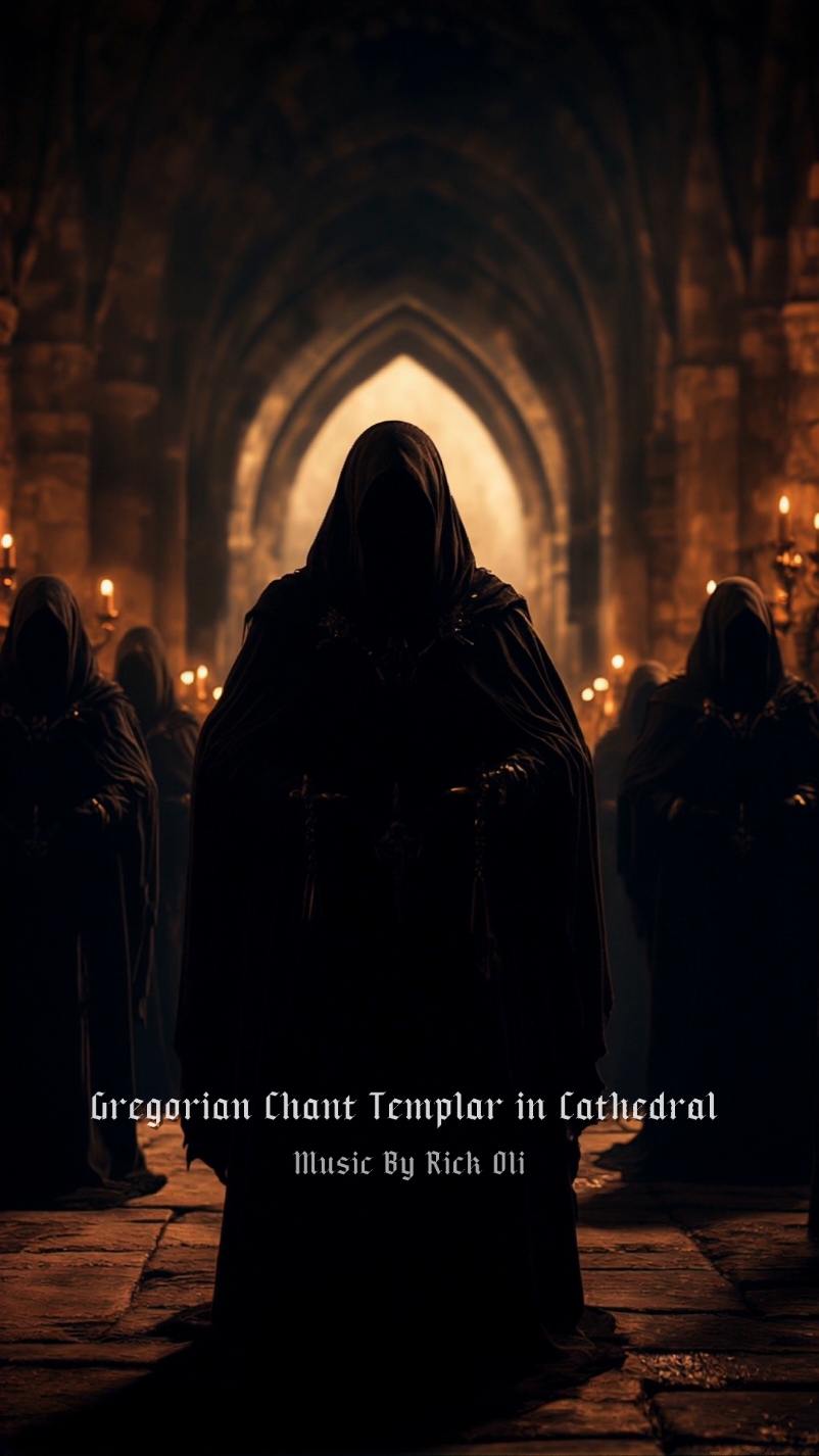 Gregorian Chant Templar in Cathedral  #gregorian #templar #cathedral #jesus 