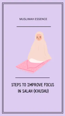 Do you ever feel like your mind is wandering during Salah, and you’re just going through the motions? Imagine transforming your prayer into a moment of deep peace and connection with Allah. Let me show you simple, practical steps to bring focus and tranquility into your Salah.  