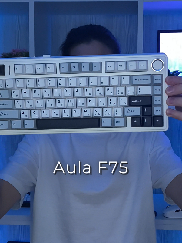 Обзор клавиатуры Aula F75 | #AulaF75#Keyboard#Клавиатура#МеханическаяКлавиатура#Frus