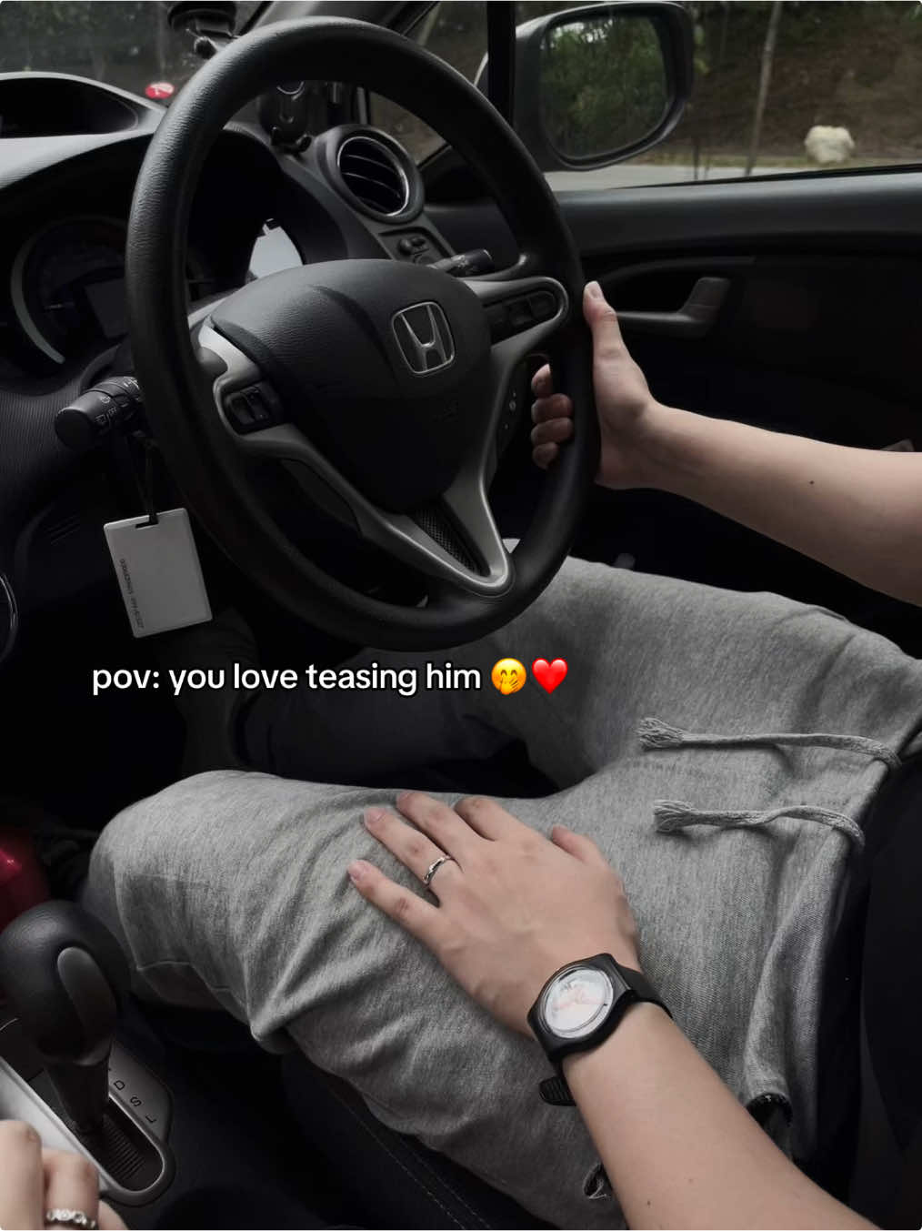 pov: teasing him 🎀 #fyp #foryou #foryoupage #couple #Love #Relationship