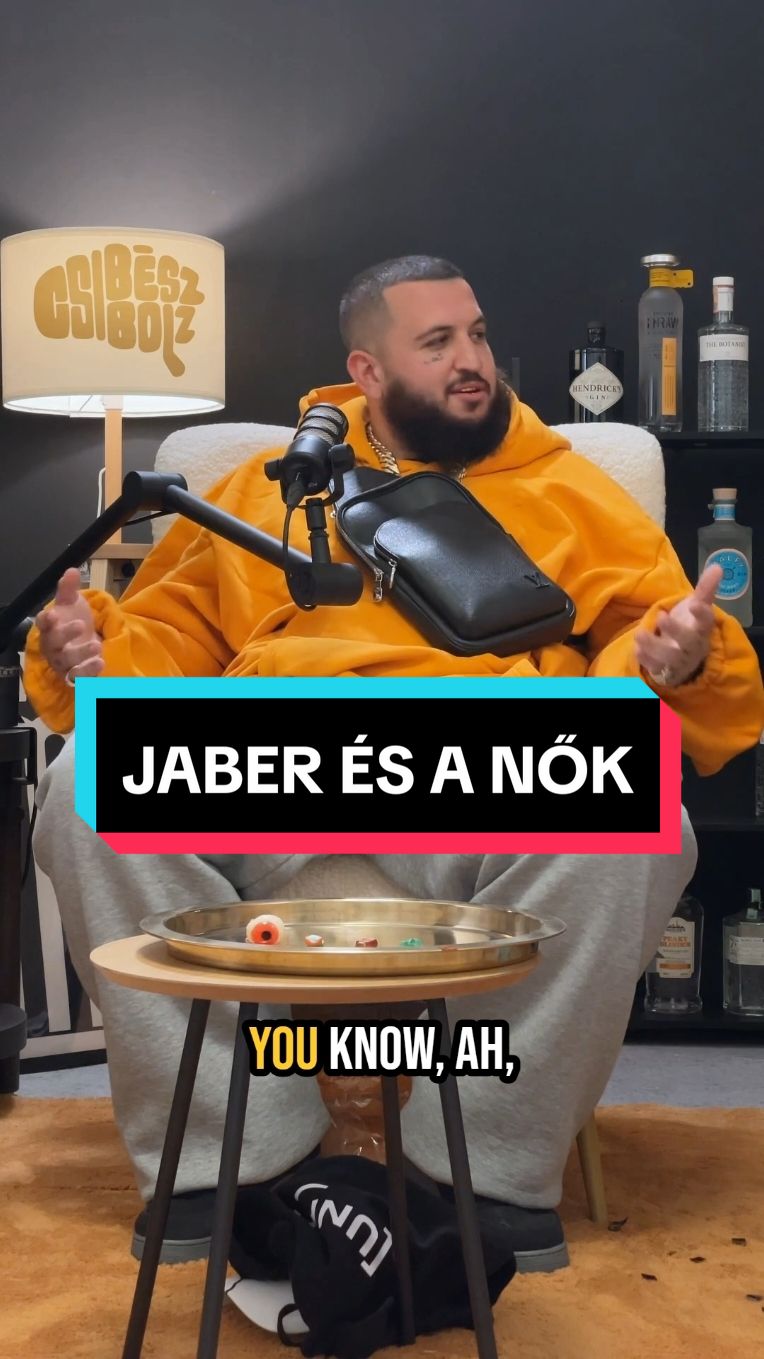 Mit crushol @jaber? 😜  Nézd meg a teljes epizódot YouTube-on, vagy hallgasd meg Spotify-on/Apple Podcast-en. Link a bioban!  @SIPI @LEVI  #fyp #podcast #jaber 