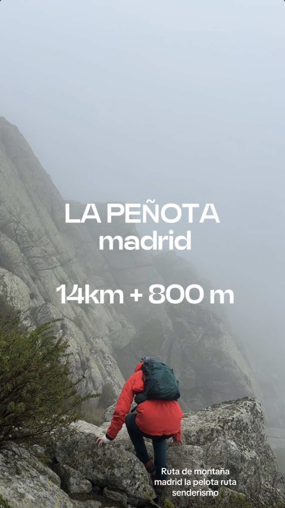 ruta de montaña en madrid ⛰️ la peñota y nueva serie !! 🥾