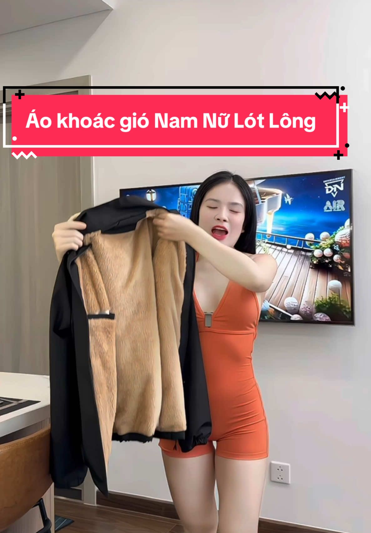 Áo khoác gió Nam Nữ Lót Lông