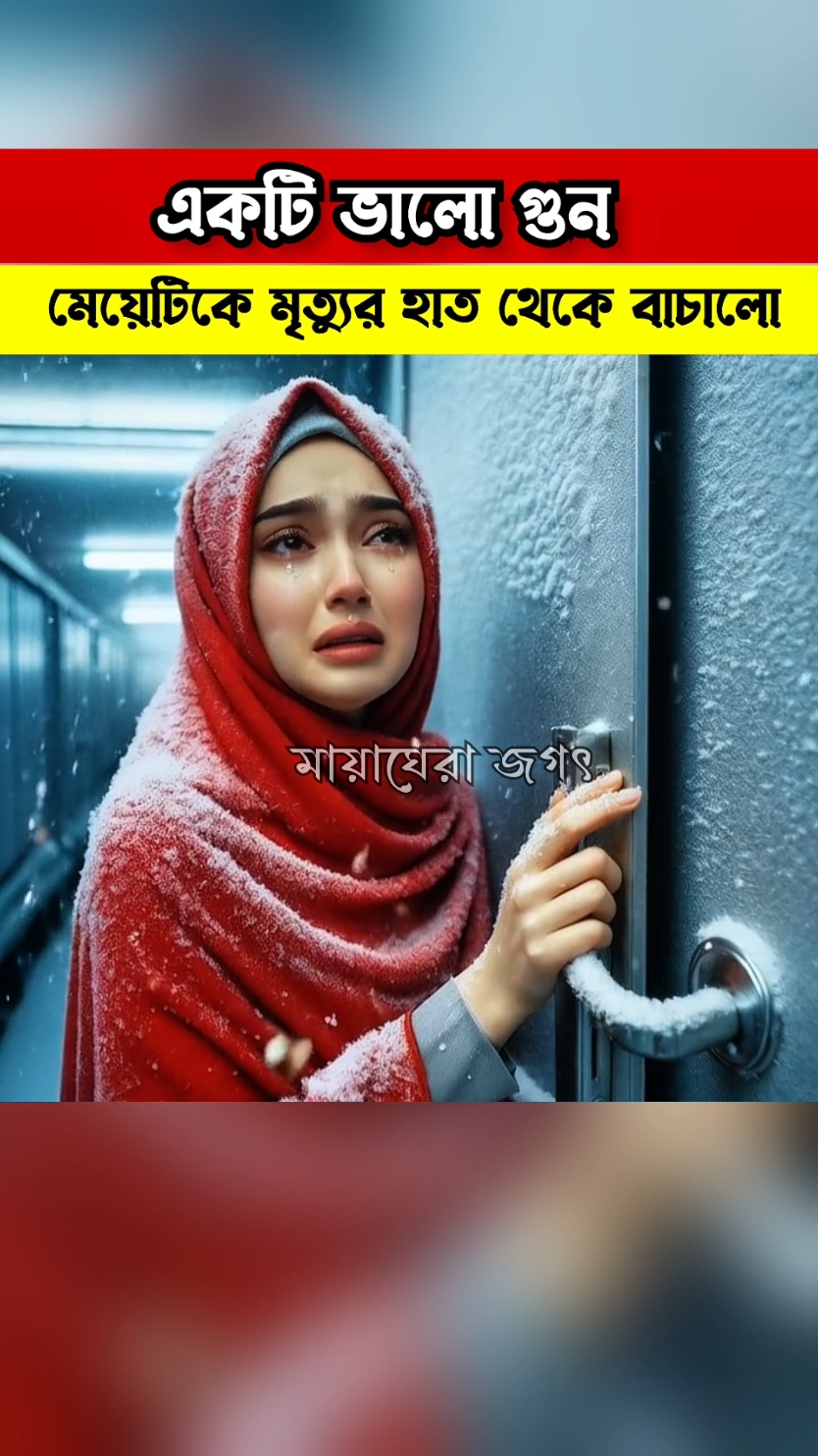 একটি ভালো গুণ মেয়েটিকে মৃত্যুর হাত থেকে বাঁচালো। #viral #islamic_video #trending #moralstory  @TikTok Bangladesh