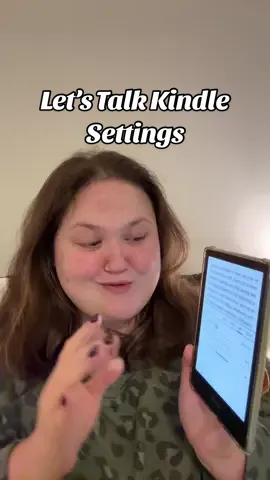 What are your Kindle settings?  #kindle #BookTok #bookish #bookthoughts #kindleunlimited 