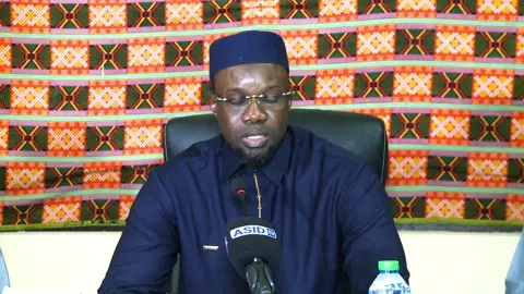 Message du Président Ousmane Sonko aux députés de PASTEF.