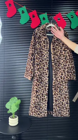A leopard print coat is a stylish and eye-catching outerwear. It showcases the iconic leopard pattern with its characteristic spots, usually in a combination of brown and black hues. This coat not only offers warmth but also makes a bold fashion statement. It can effortlessly transform any outfit, adding a touch of wildness and sophistication. Whether paired with casual jeans or a formal dress, a leopard print coat is a must-have for fashion-forward individuals who want to stand out and exude confidence and charm.  #womensjumpsuits #HipsterStyle 