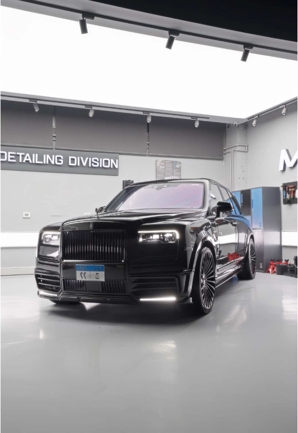 Rolls Royce Cullinan Black Badge - By Mansory X MRP Detailing Division! #fyp #detailing #rollsroycecullinan #mansory #egypt #rollsroyce #carcare #modify 