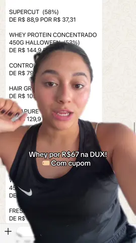 Surreal os valores da black friday da @DUX Human Health !  Vcs conseguem mais desconto com o cupom 🏷️ MANDA15 Já fizeram o estoque de suplementos tbm?  #duxhumanhealth #saúdepoderosa #blackfridaydux2024 #duxlover 