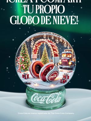 ¡No te pierdas la oportunidad de crear tu propio globo de nieve y compartirlo esta Navidad!