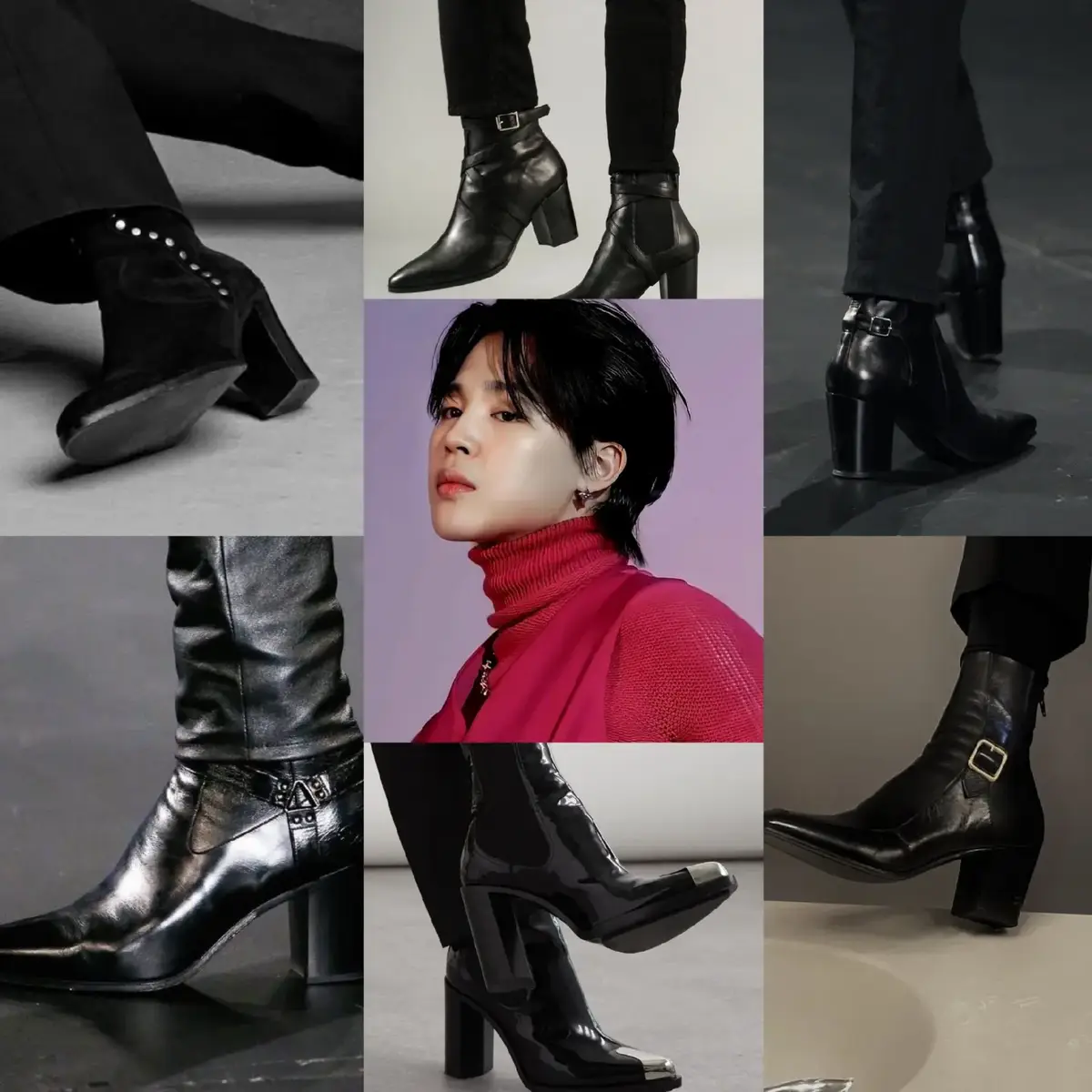 Jin usa zapatos cuando es necesario, de resto pura chancla🤪 #bts #army #btsarmy #fyp #shoes #style #bias 