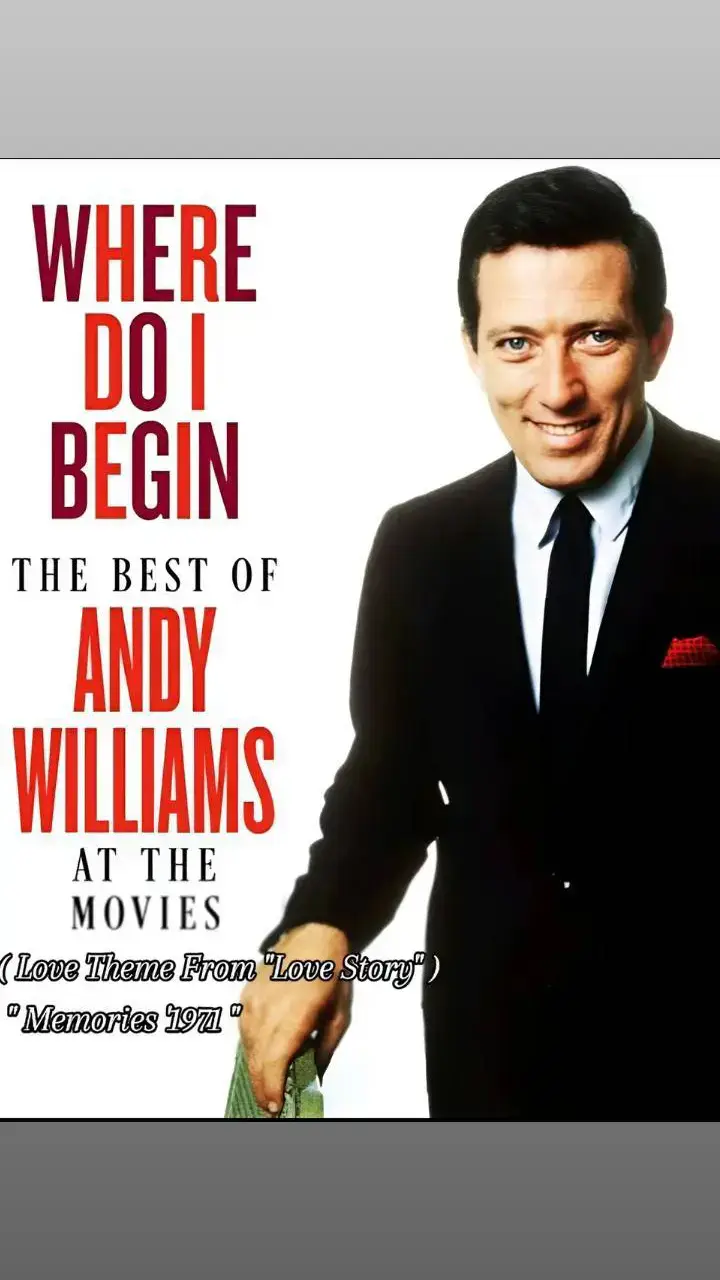 Where do I begin To tell the story of how great a love can be The sweet love story that is older than the sea The simple truth about the love she brings to me Where do I start With her first hello She gave new meaning to this empty world of mine There'd never be another love, another time She came into my life and made the living fine She fills my heart She fills my heart with very special things With angels' songs, with wild imaginings She fills my soul with so much love That anywhere I go I'm never lonely With her around, who could be lonely I reach for her hand, it's always there How long does it last Can love be measured by the hours in a day I have no answers now but this much I can say I know I'll need her 'til the stars all burn away And she'll be there How long does it last Can love be measured by the hours in a day I have no answers now but this much I can say I know I'll need her 'til the stars all burn away And she'll be there #Memories1971  #AndyWilliams*  #WhereDoIBegin 