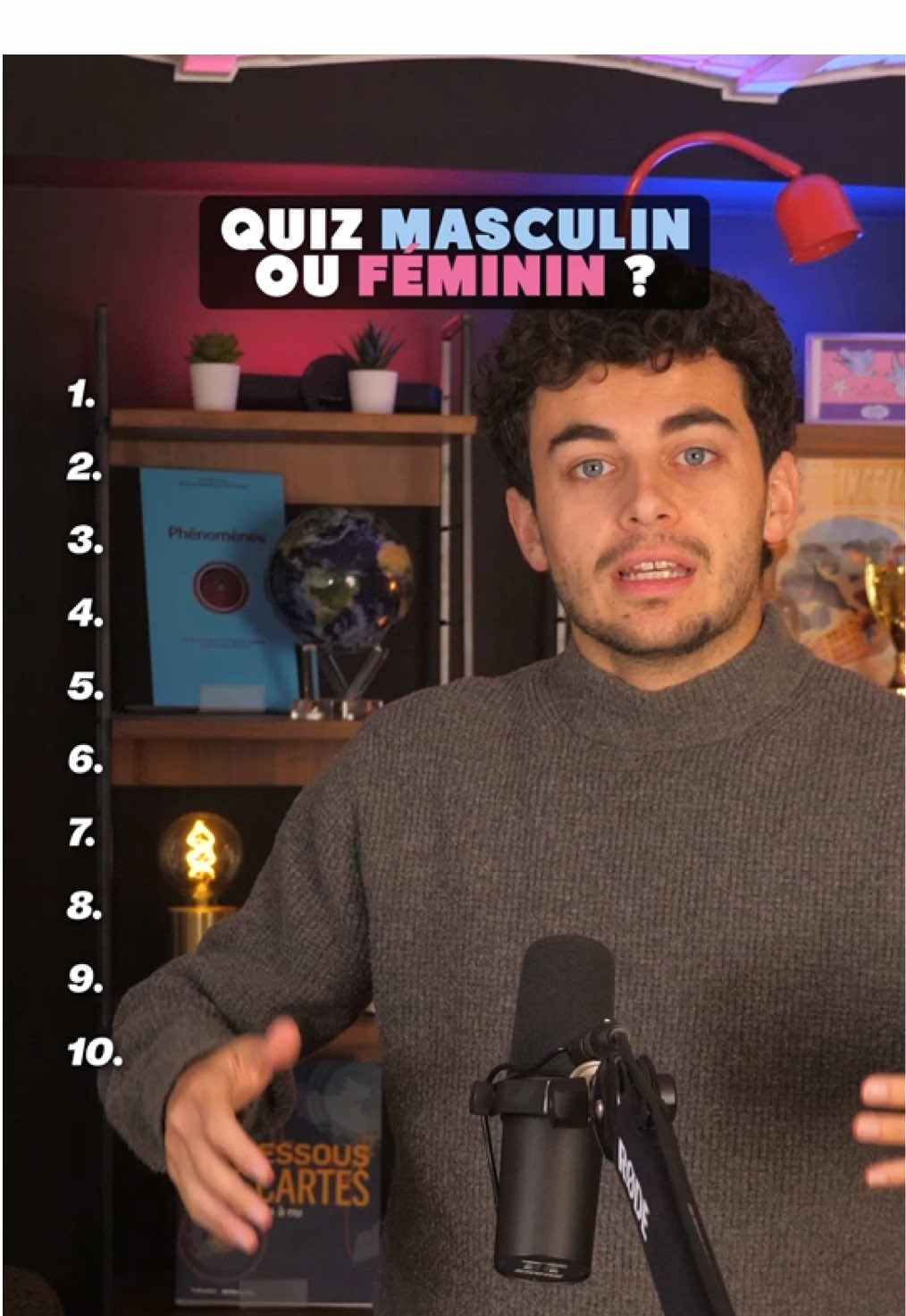 Alors combien sur 10 ? Quiz noms féminins ou masculins ! #quiz #cultureg #apprendresurtiktok 