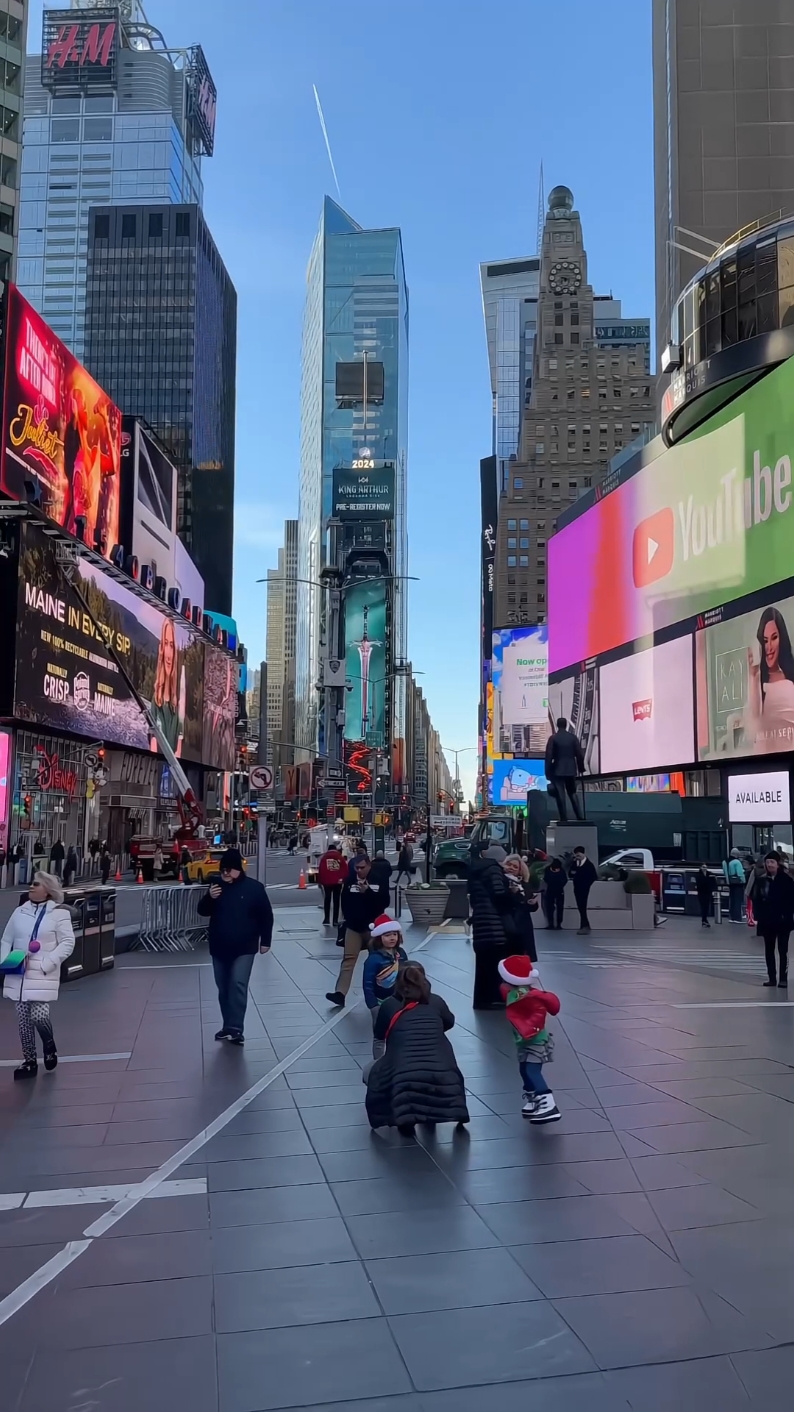 New York City 🗽, Times Square ❤️ #newyork #nyc #newyorkcity #nyctiktok #vibes #fyp #skynyc_ny_usa 