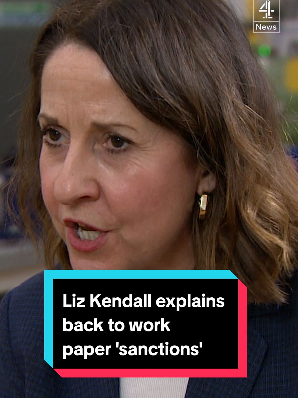 The government released a white paper today with the aim of tackling the UK's near record number of people who are out of work due to long-term sick leave.  Asked whether the government plans to punish people who do not look for work, Liz Kendall the Secretary of State for Work and Pensions said: 'If people repeatedly refuse to engage that will mean sanctions.'  #News #Channel4News #Jobs #Unemployment #MentalHealth