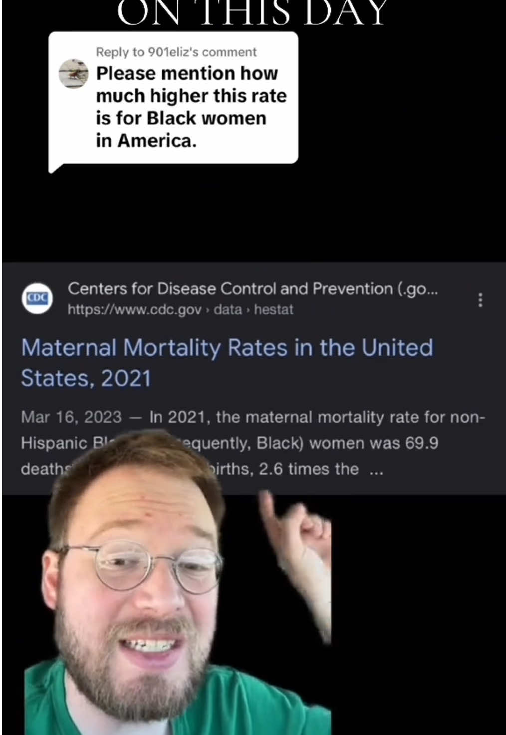 What’s more dangerous? Fighting fires or giving birth? Being a police officer or giving birth? Building cities or giving birth?  Answer: giving birth is more dangerous than nearly every job in the U.S. and it’s 3X more dangerous for Black women. This level of risk alone should be enough to convince anyone that giving birth should be voluntary. It should be enough to understand women who say they’d rather not have children. It should be enough to increase funding for women’s healthcare. It should be enough to motivate healthcare providers to take extra precautions to ensure Black women and babies remain healthy and safe. The stats are there. It's time for everyone else to catch up.  🎥 @thenickpowersguy / TikTok