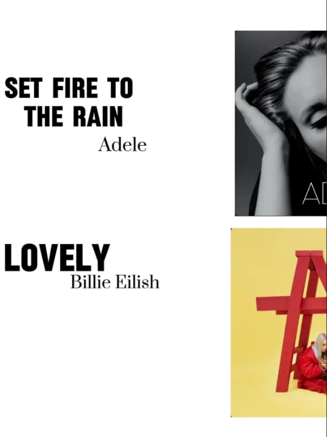 Set Fire To The Rain X Lovely #setfiretotherain #lovely #mashup #song #fyp 