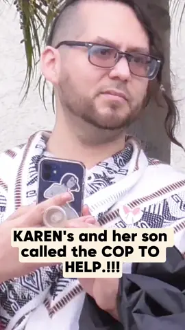 Like mother like son !#karens #karensgoingwild #karensoftiktok #cops #cop #copsoftiktok #fyp