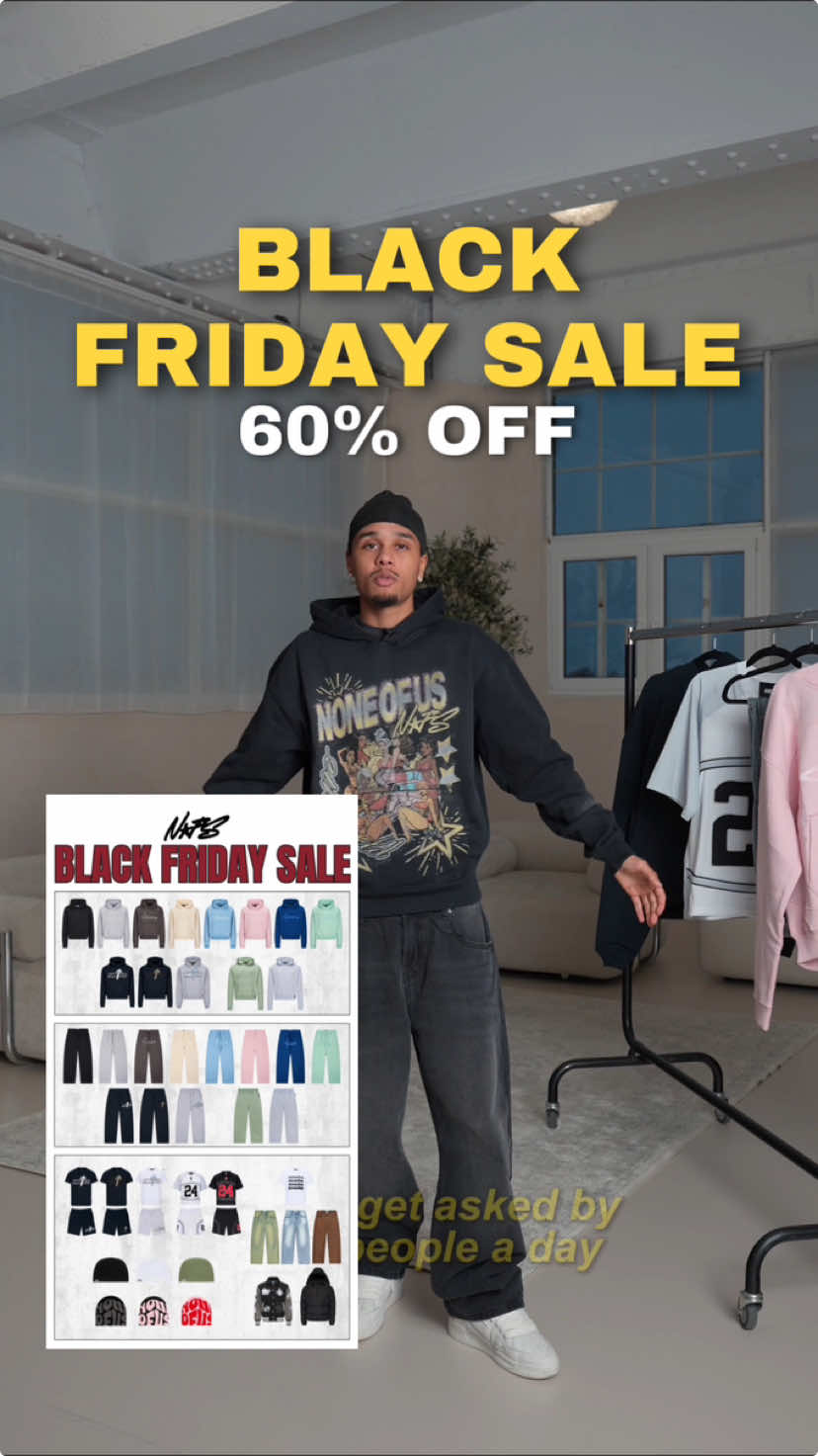 BLACK FRIDAY SALE + GIVEAWAY… #noneofusclothing #blackfriday #release #fy 