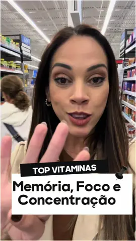 Quer turbinar o cérebro?💡 Descubra o TOP 4 vitaminas para foco, memória e concentração no vídeo!  Lembre-se: consulte sempre seu médico antes de começar qualquer suplementação.😉🧠  #vitaminas #dicasdeorlando #comprasemorlando #meujeitodeverorlando #walmart #walmartfinds 