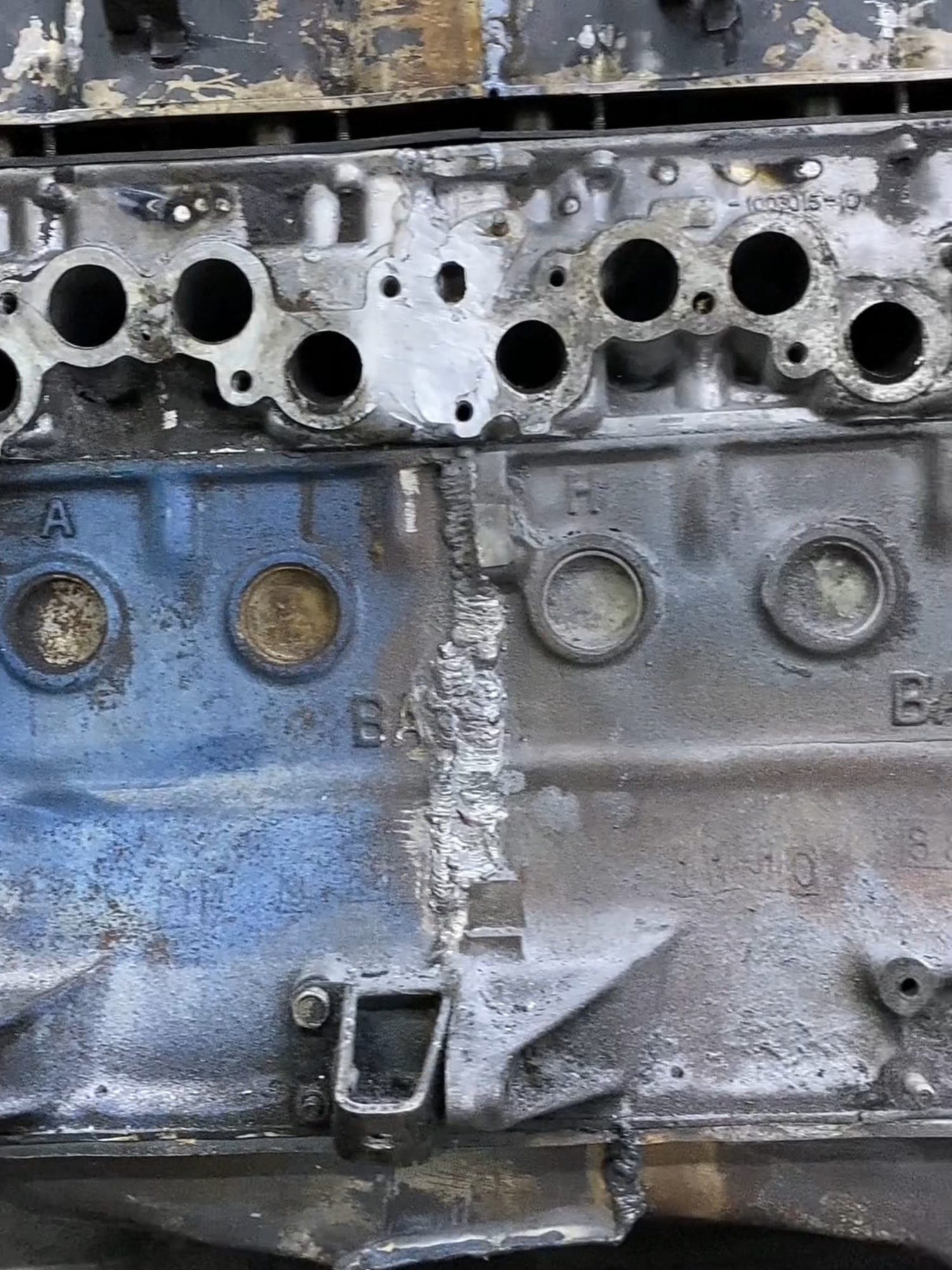 Turning two Lada 4-cylinders into an inline 6 #garage54 #garage #4wd #4x4offroad #custom #wetclutch #diyproject #swap #cars #v8 #v8power #magnetic #starter #carwash #engine #engineering #engineer #lazer #cytrus #fraisage