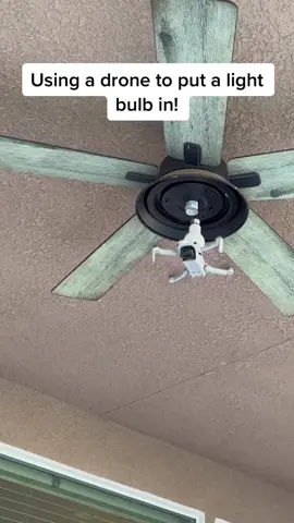 How many people does it take to watch a drone screw in a lightbulb? 💡 #drone #lightbulb #family #familytime #gettogether #collab 