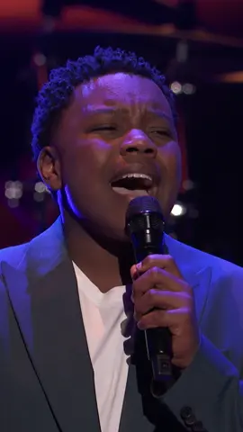 The world is a better place thanks to Juakeem Fortson's (@Jaukeem Fortson) powerful vocals! 🙏 Catch the final night of #Playoffs on #TheVoice TONIGHT 9/8c on @NBC and streaming on @Peacock.