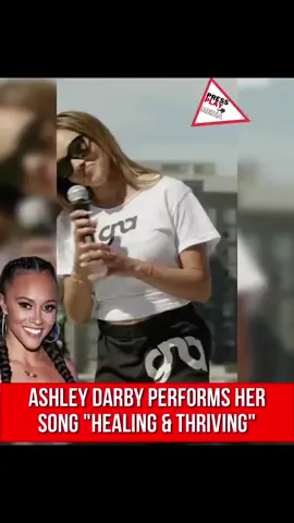 ##pressplay▶️: #AshleyDarby performed her song #healingandthriving.  #ashley #healing #thriving #mustwatch #tiktokpartner #realitytv #singing 