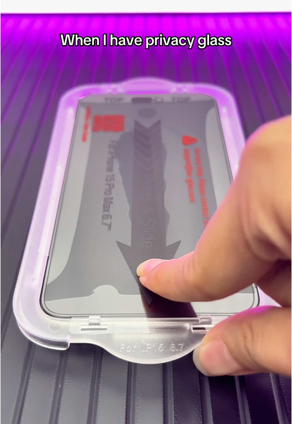 #privacyscreenprotector #asmr #asmrsounds #glassfilm #fyp #screenprotector #antipeeping #blackscreenprotector #phoneaccessories 