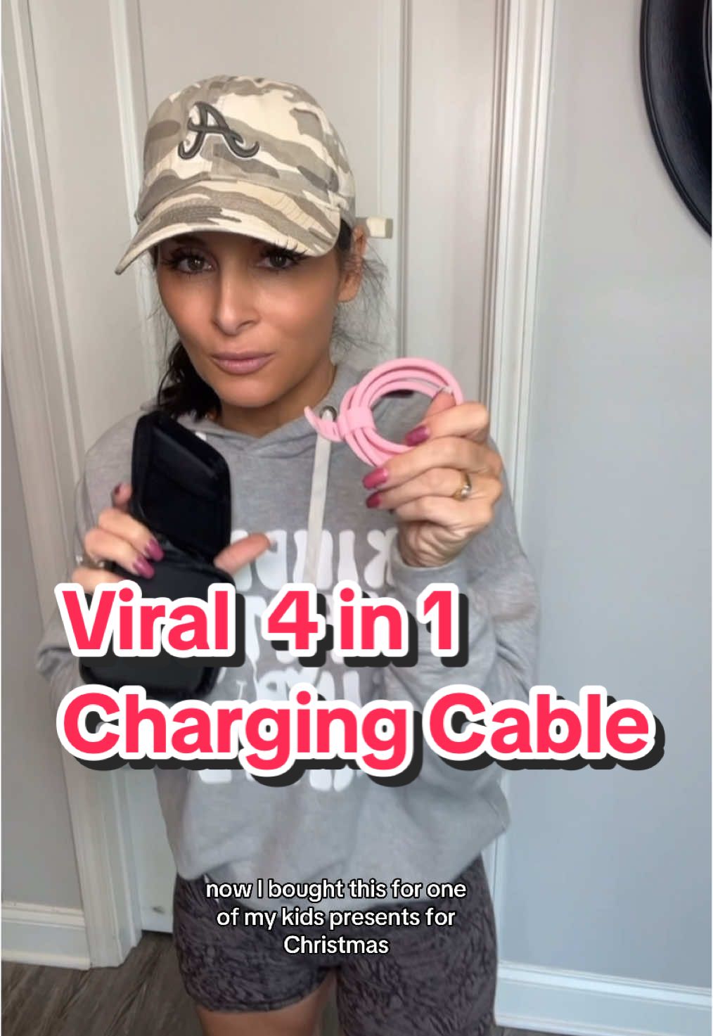 Absolutely the perfect gift for everybody simple and everybody needs one. #ChargingCable #4and1ChargingCable #MFish #ChargingLine #MultiplePorts #ViralCharger.#BlackFriday #Tick-tockShop.