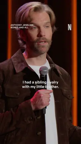 Some rivalries go too far. 🎤 Anthony Jeselnik: Bones and All is now playing only on Netflix. #standupcomedy 