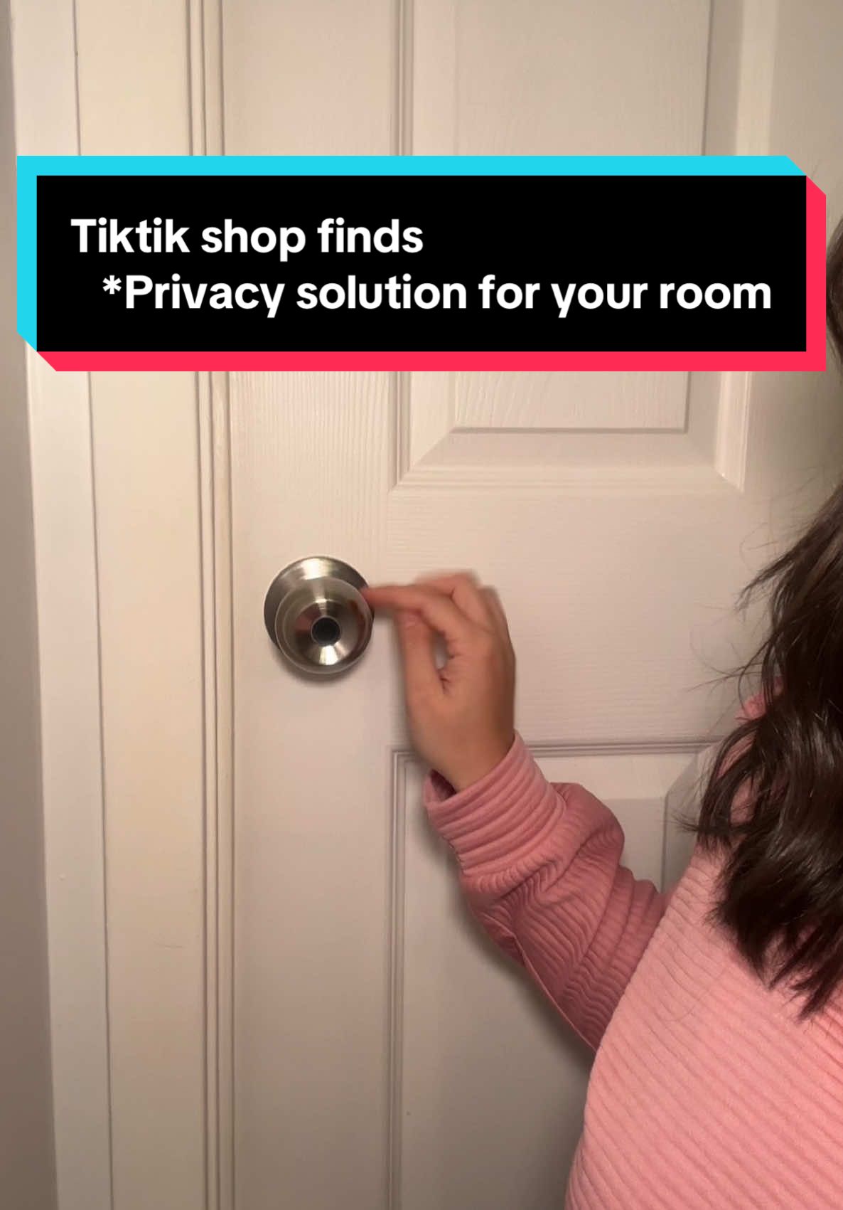 Easy and affordable way to add privacy to your room! Smart fingerprint door lock. This lock can be left unlocked or set to lock when you close the door! It can also be controlled by the app #privacy #room #privacysolution #private #doorlock #smarthome #fingerprintlock #homefinds #bedroom #nosy #giftguide #tiktokshopcybermonday 