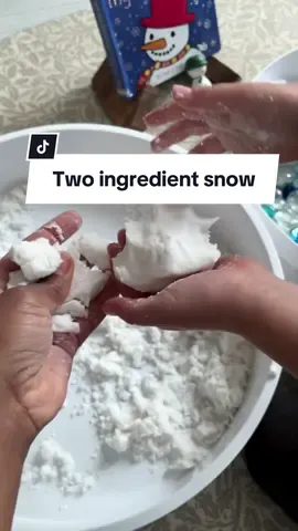 ❄️ Winter Wonderland Play Tray! ❄️ You have to try this magical sensory play for your little ones with this DIY snow made from just bicarbonate of soda and hair conditioner! You won’t believe how soft and malleable it is, and it feels just like real snow (I put it in the fridge 😉)—perfect for keeping kids entertained indoors this winter. You can totally add mini figures, snowflakes, and other wintery decorations to spark their imagination and fine motor skills. We tried building tiny snowmen and making snowballs, honestly this tray guarantees hours of fun! ✨ Bonus: It’s super easy to make and mess-friendly, so parents will love it too. 📌 Save this idea for your next winter-themed activity and share your creations with us! #diyplayideas #sensoryplay #sensoryactivities #winteractivities #kidsactivities #playtray #diytoys #winterplay #indooractivitiesforkids #homemadesnow #diykidsfun #earlylearning #childhoodplay #montessoriathome #wintercrafts #handsonlearning #parentingtips #playmatters #finemotorskills  #toddlerplaytime